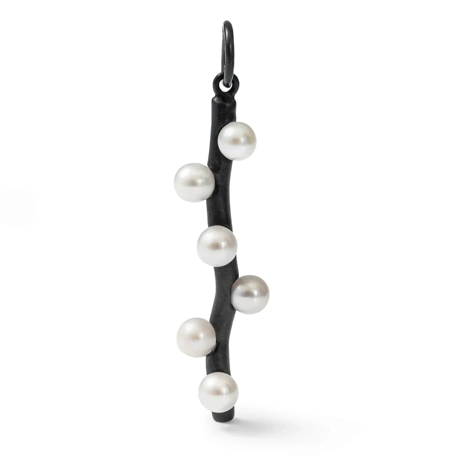 Kralen Minimalist Black Sterling Silv...