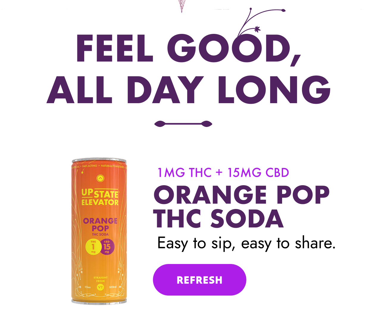 Shop Orange Pop THC Soda