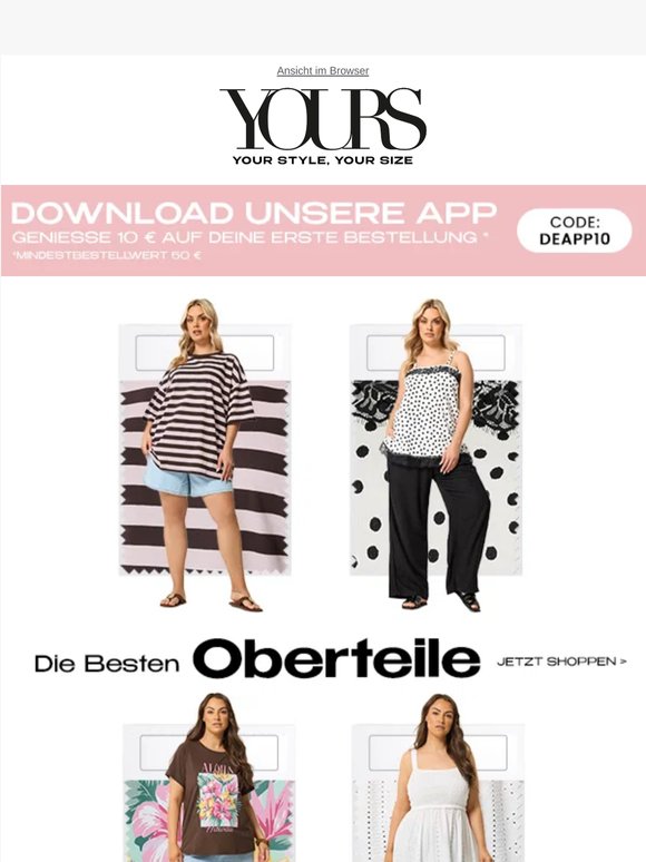 Neu Eingetroffen: Oberteile