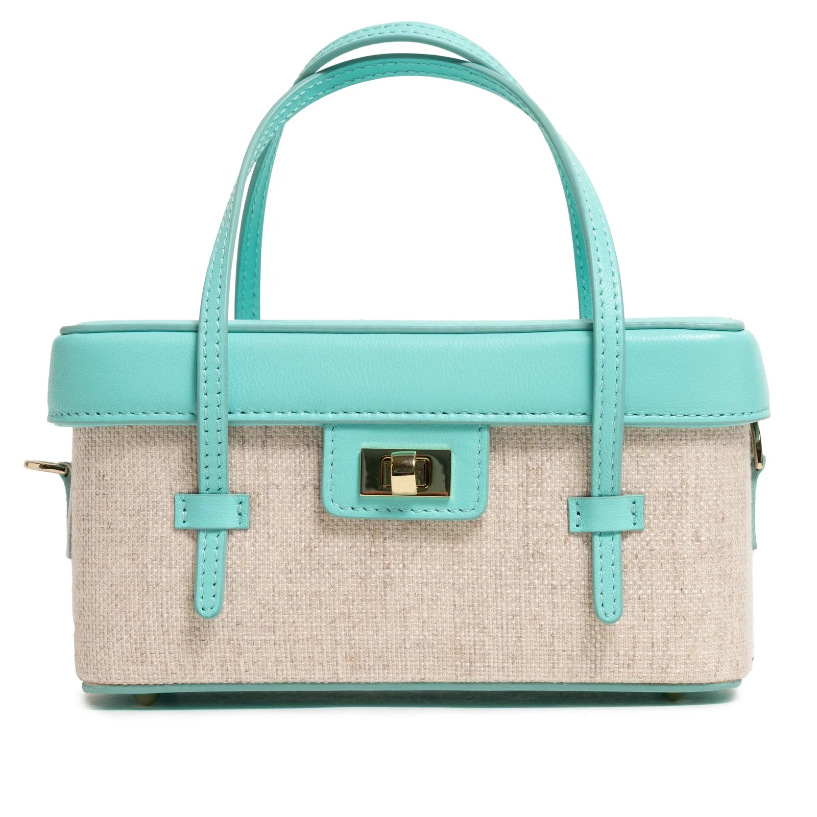 Image of Women Mini Vanity Bag in Nappa Leather Twinkletif