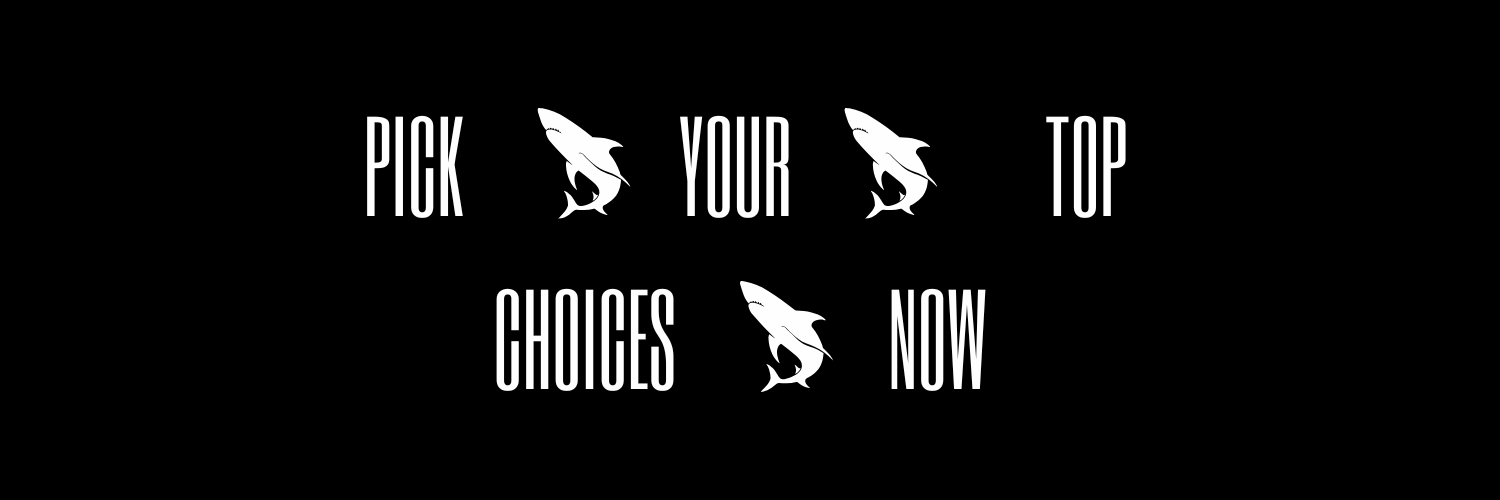 PICK YOUR TOP CHOICES NOW!