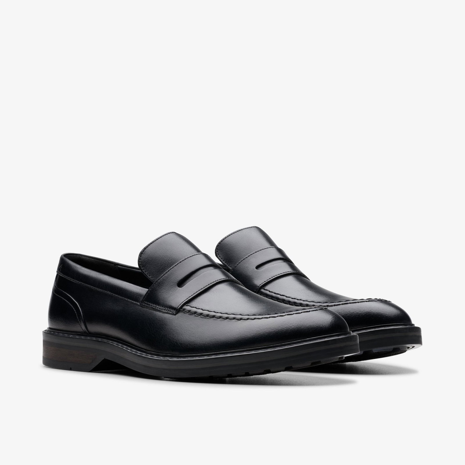 Shop Aldwin Step Black Leather