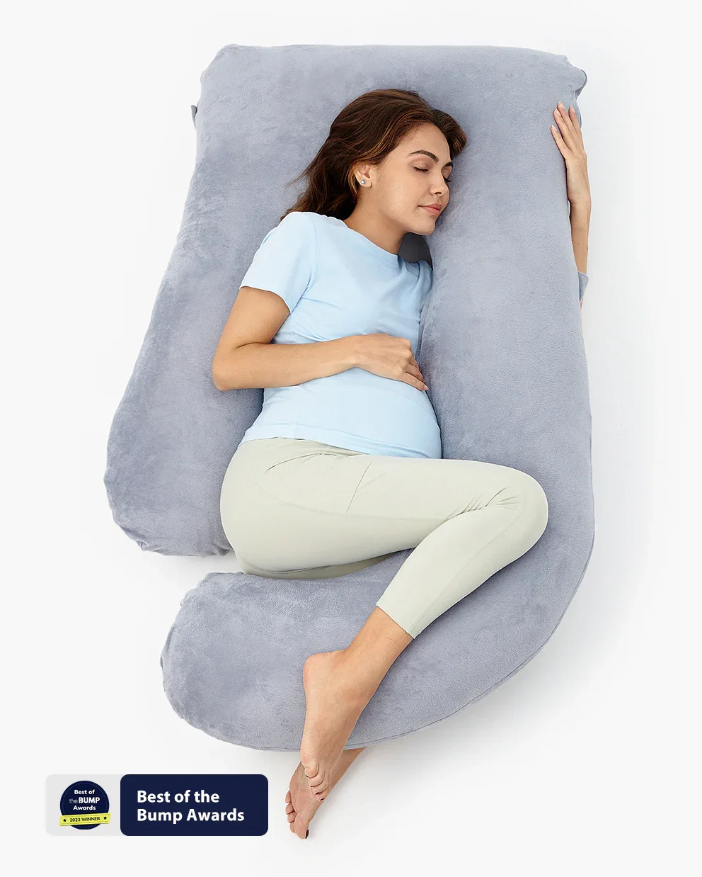 Image of Huggable -  U Shaped Maternity Body Pillow