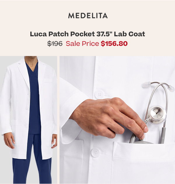 Medelita Luca Lab Coat | $156.80