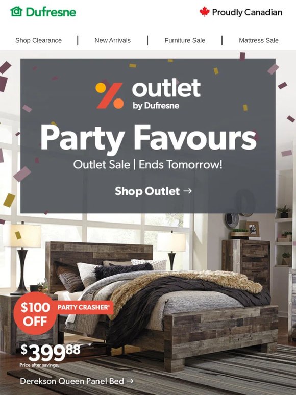 Outlet SALE ☄️ Ends Tomorrow!