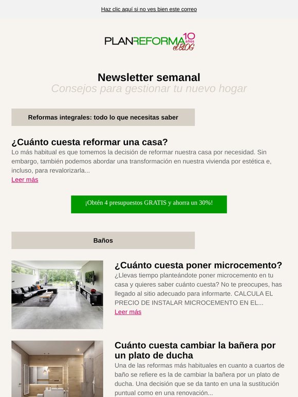 ¿Cuánto cuesta reformar una casa?