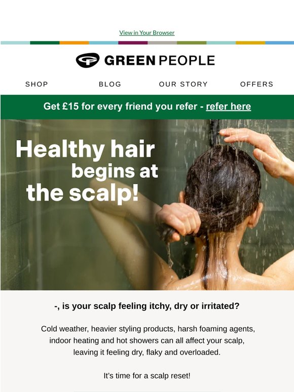—, time for a scalp reset?