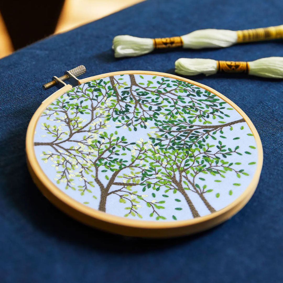 DMC Canopy Embroidery Kit