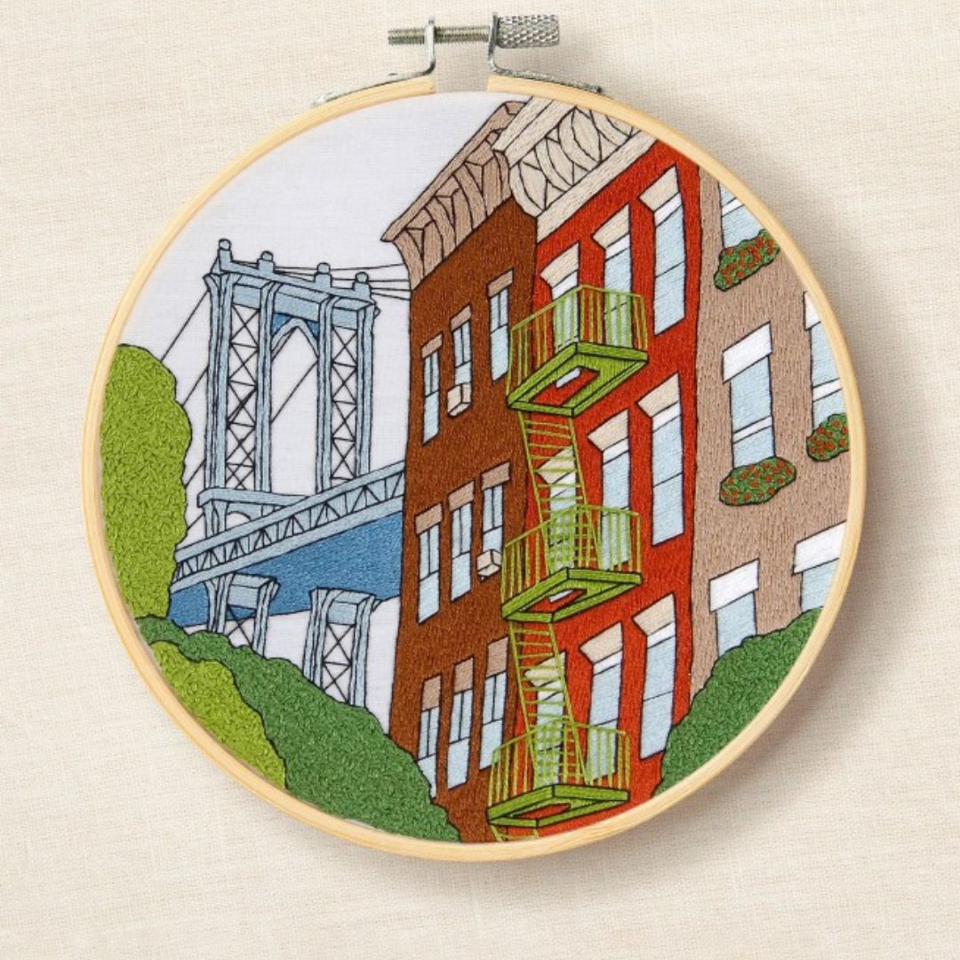 DMC New York Embroidery Kit