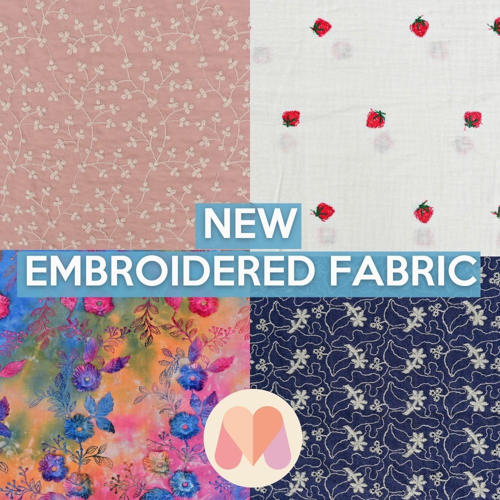 New Embroidered Fabrics