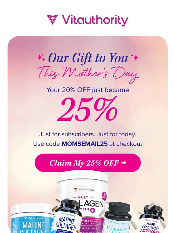 Your Mother’s Day Gift is Inside 💌