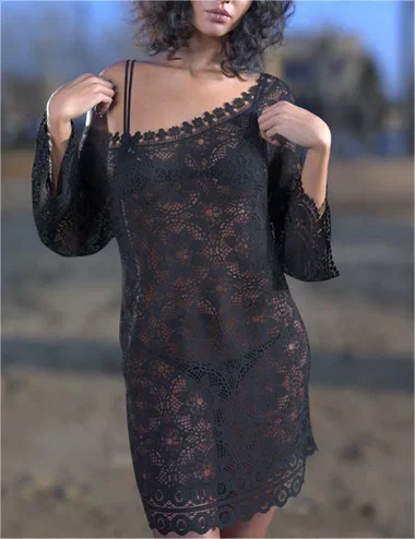dForce Beachy Coverup Dress Genesis 9