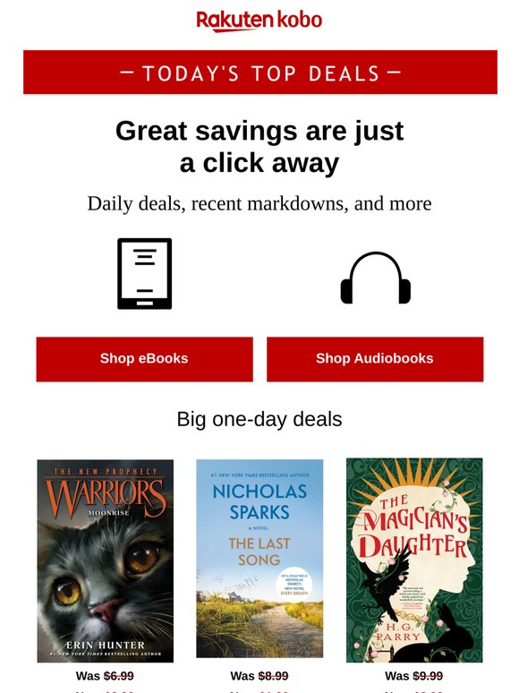 See all of today's best offers at once