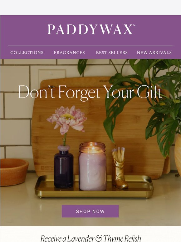 Your Gift Is Waiting..