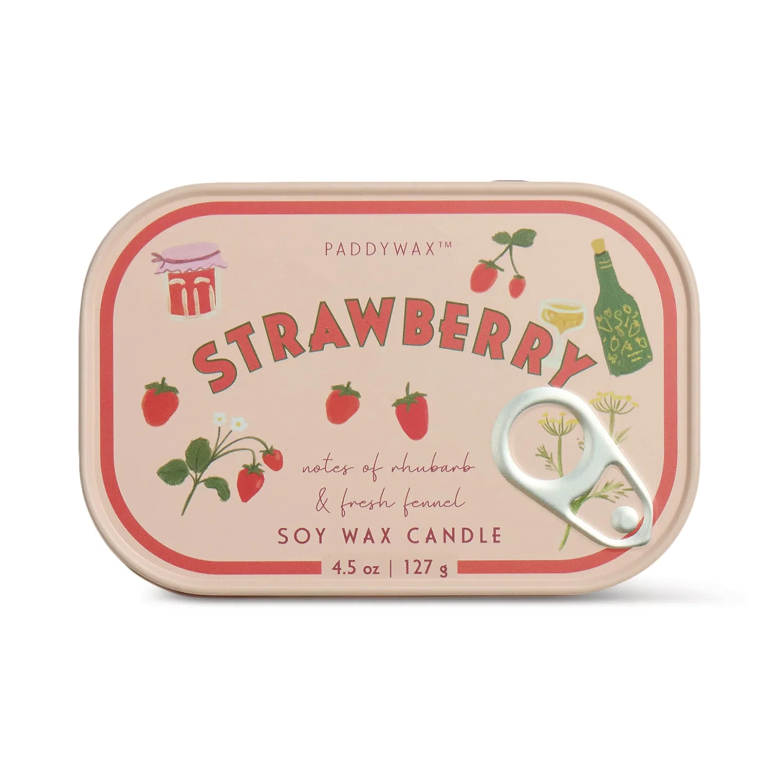 Image of Strawberry - Bistro 4.5 oz Tin Candle