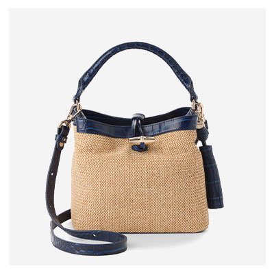 Mini Amelia Navy Windswept