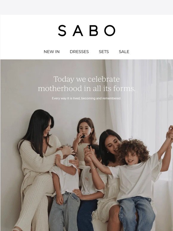 Today We Celebrate Motherhood