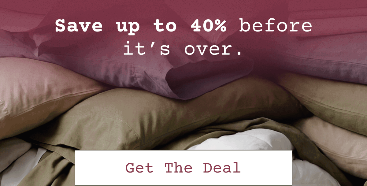 Save 25-40% sitewide
