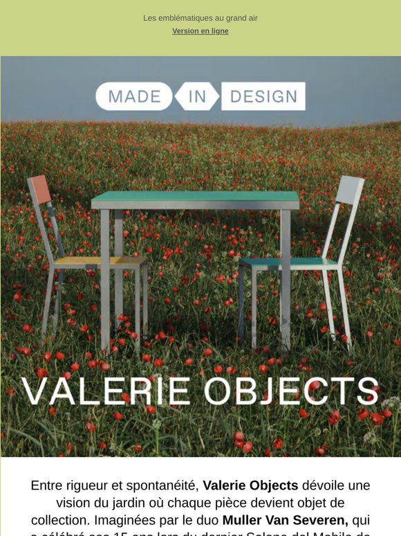 Valerie Objects | Jardin singulier et coloré