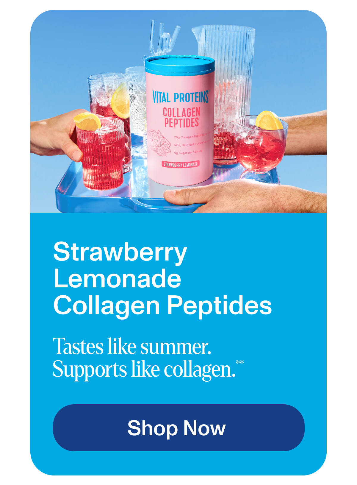 Strawberry Lemonade Collagen Peptides