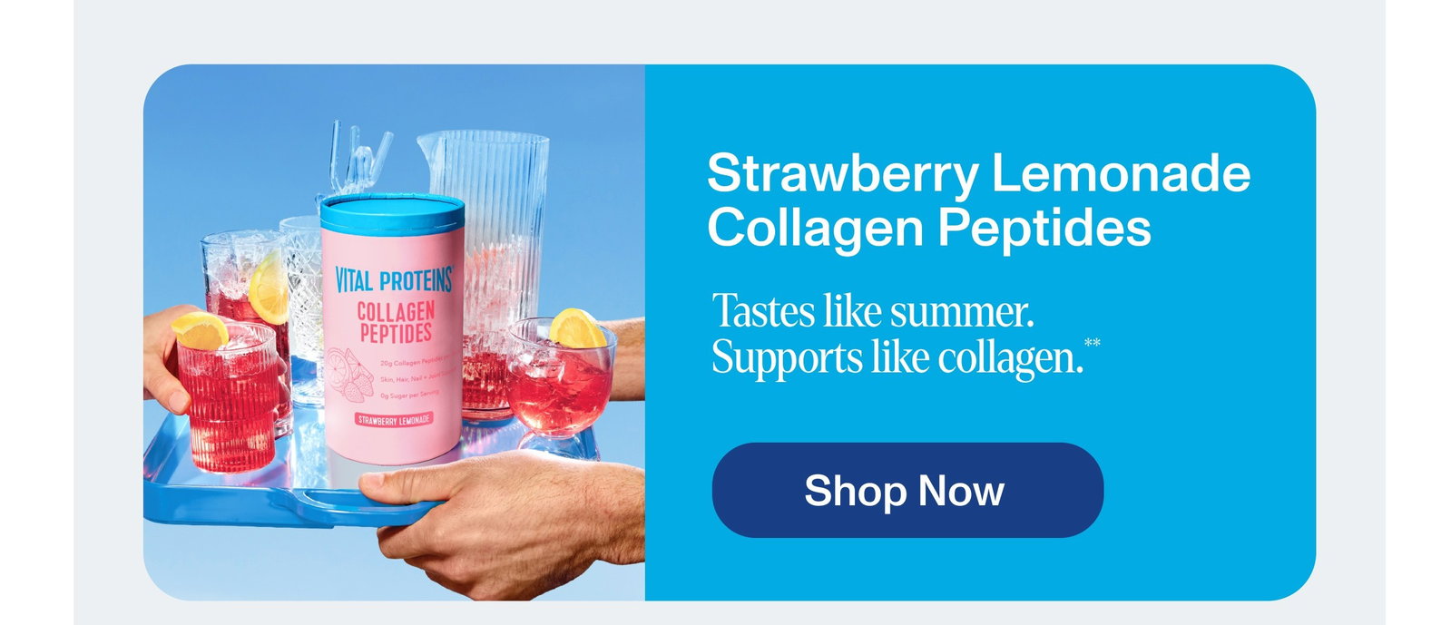 Strawberry Lemonade Collagen Peptides