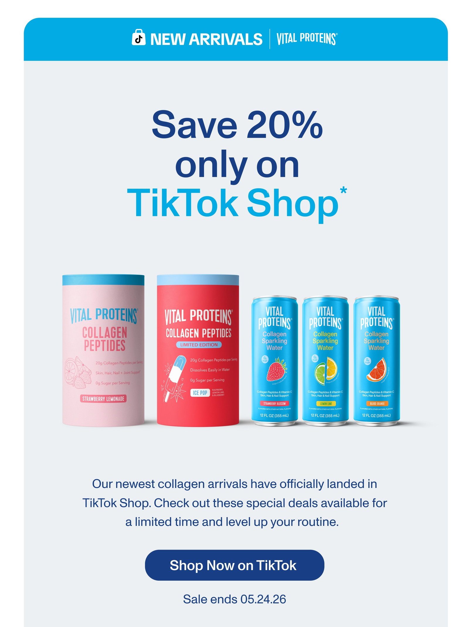 Save 20% only on TikTok Shop*