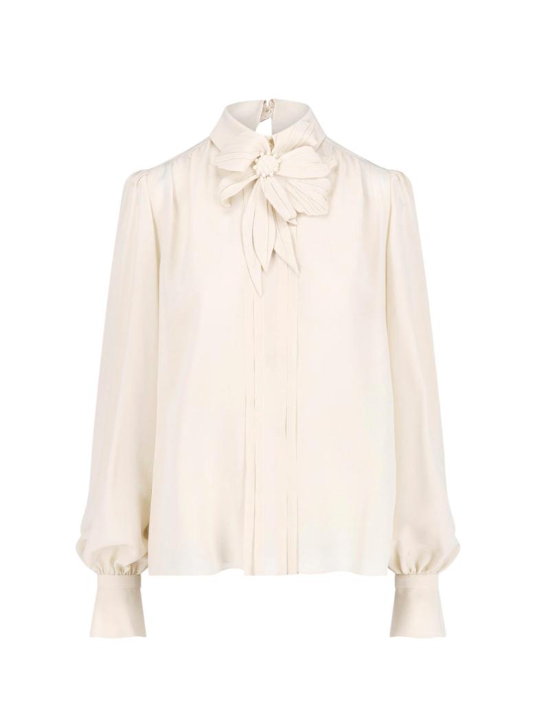 Valentino - Camicia in crepe de chine