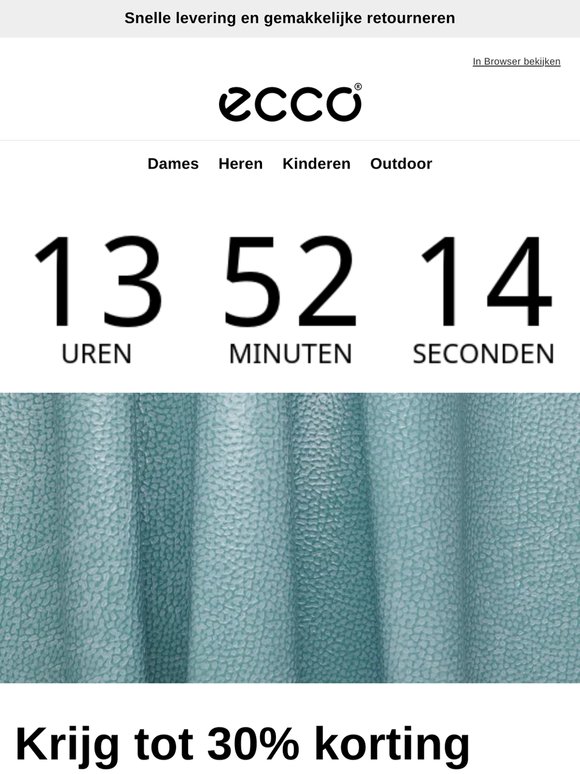 De flash sale duurt nog maar even