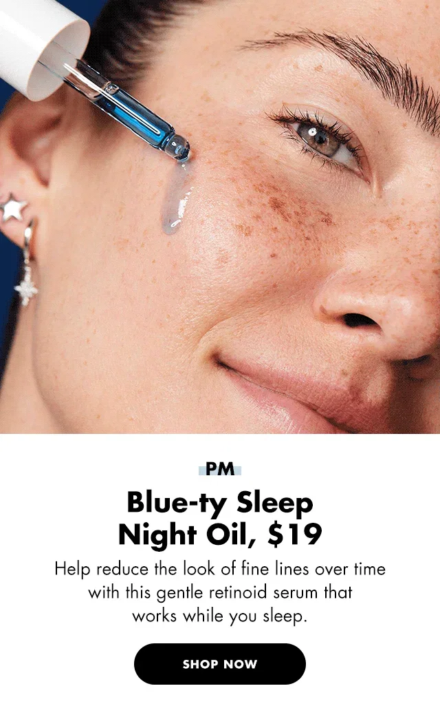 Blue-ty sleep night oil