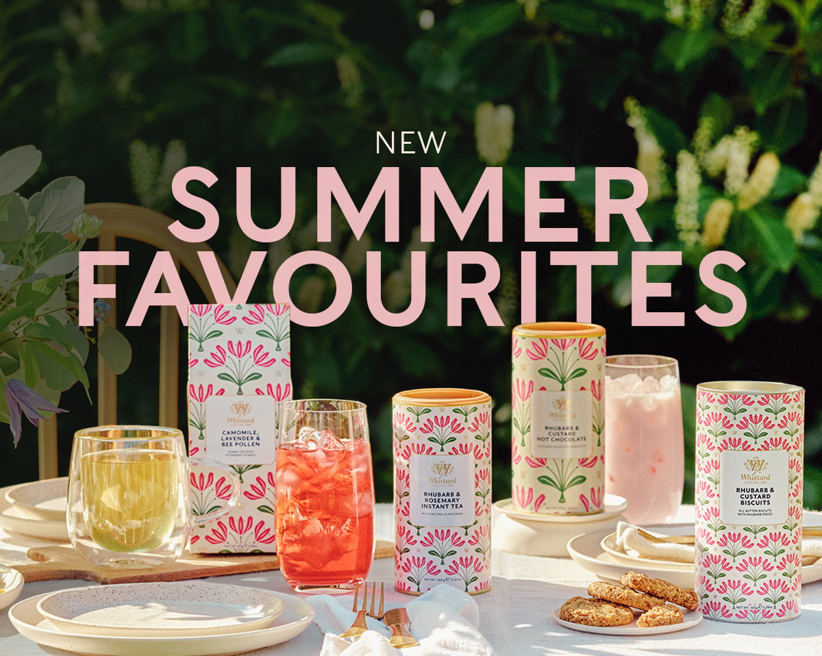 hero image with new summer range with 'New Summer Favourites'