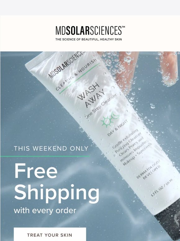 Last chance for FREE SHIPPING on every order!