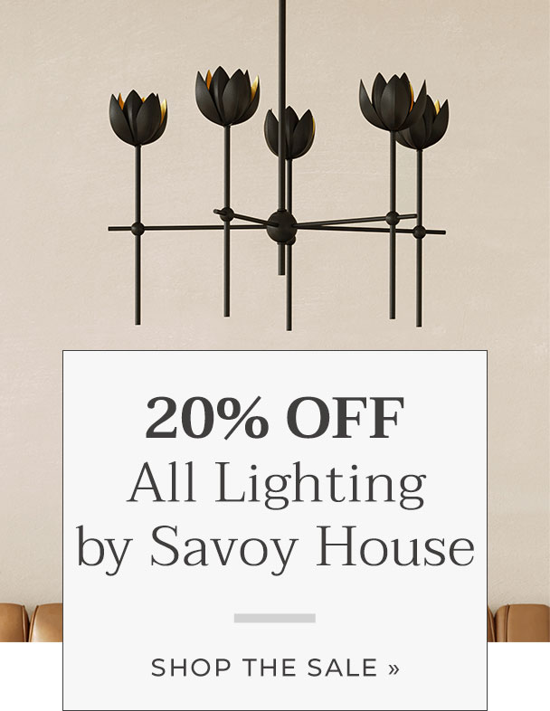 Save 20% on Savoy House