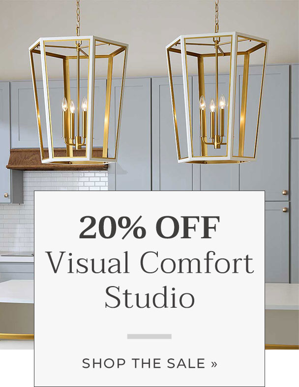 Save 20% on the Visual Comfort Studio Collection