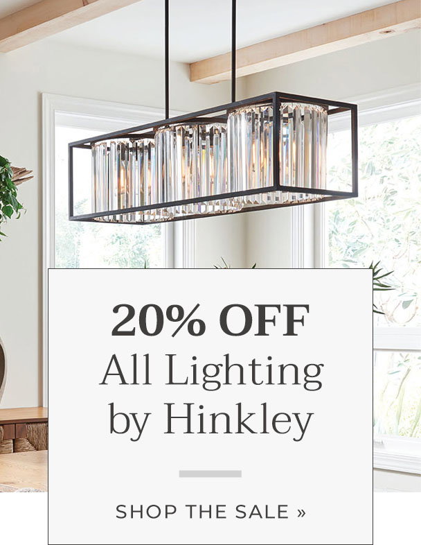 Save 20% on Hinkley Lighting