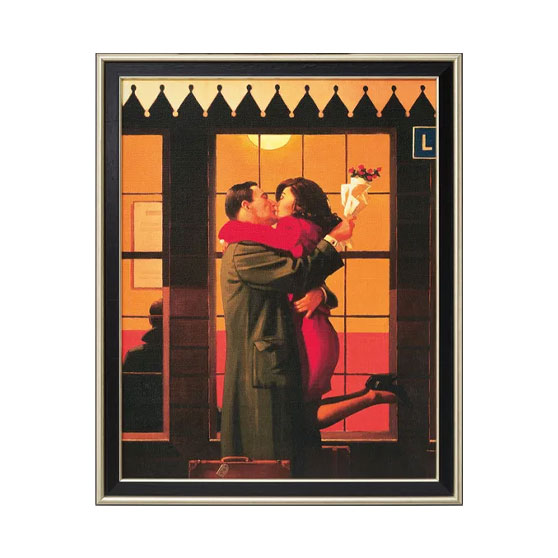 Jack Vettriano: Bild 'Back Where You Belong'