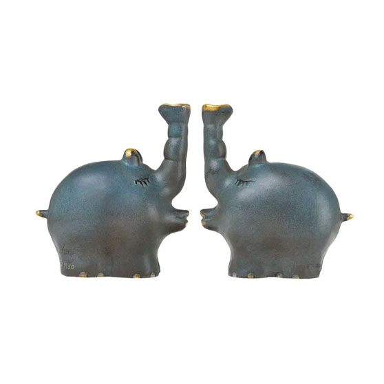 Otto Waalkes: Skulpturenpaar 'Ottifanten - in Love - Jubiläums-Edition'
