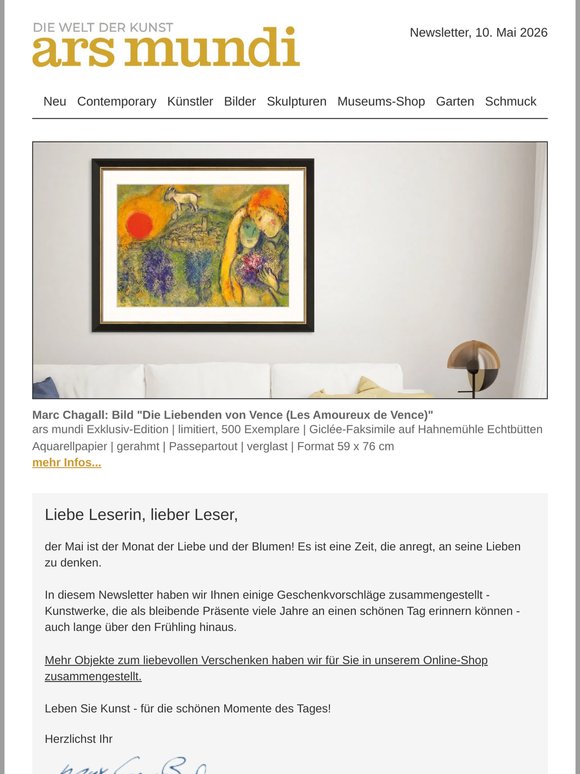 Liebe, Partnerschaft - Geschenke mit großer Bedeutung