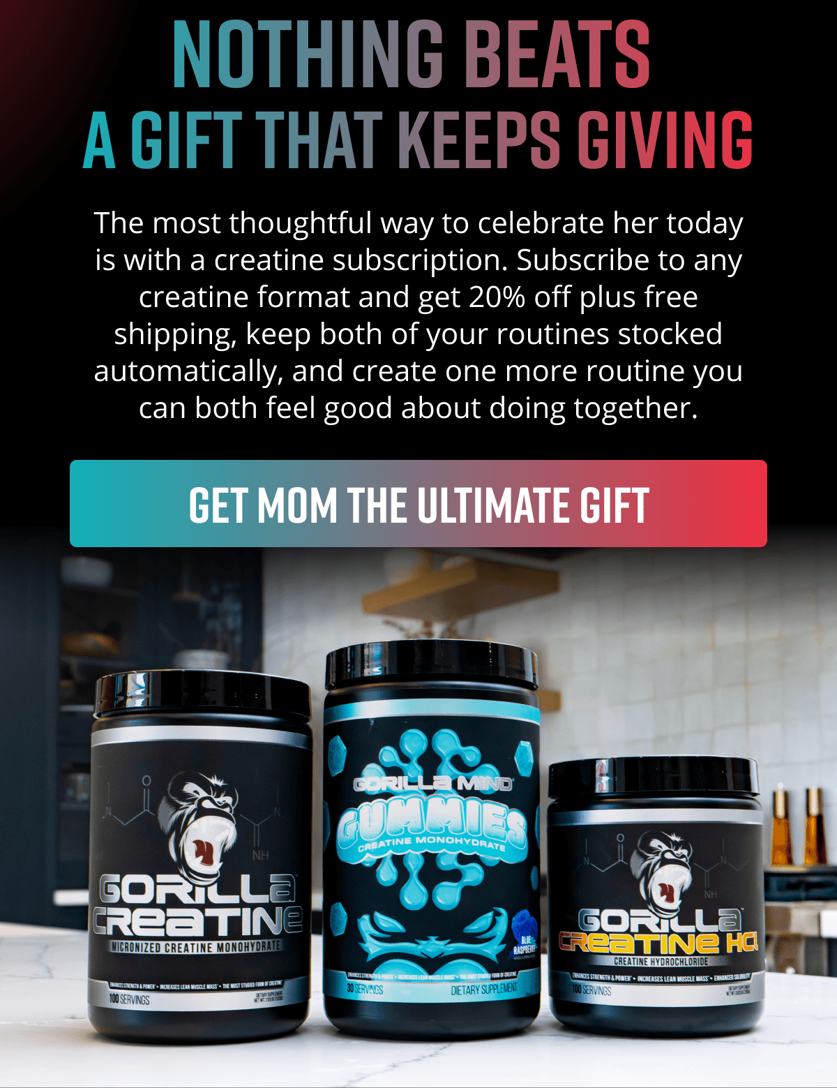 Get Mom The Ultimate Gift - Gorilla Mind