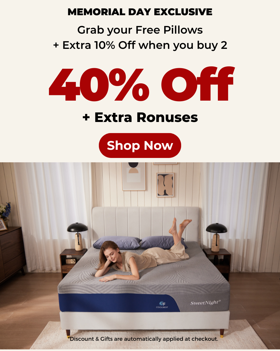 Up to 40% Off with free pillows