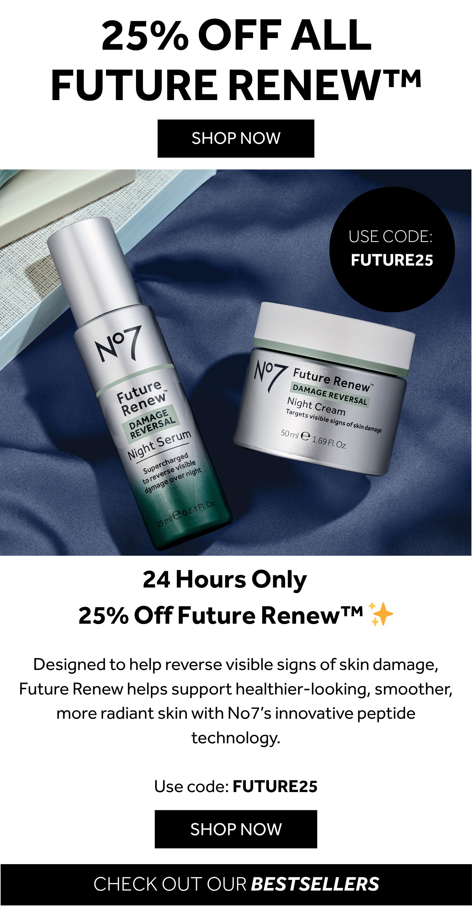 25% OFF future renew