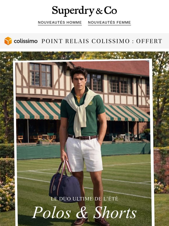 Le duo parfait : polos et shorts