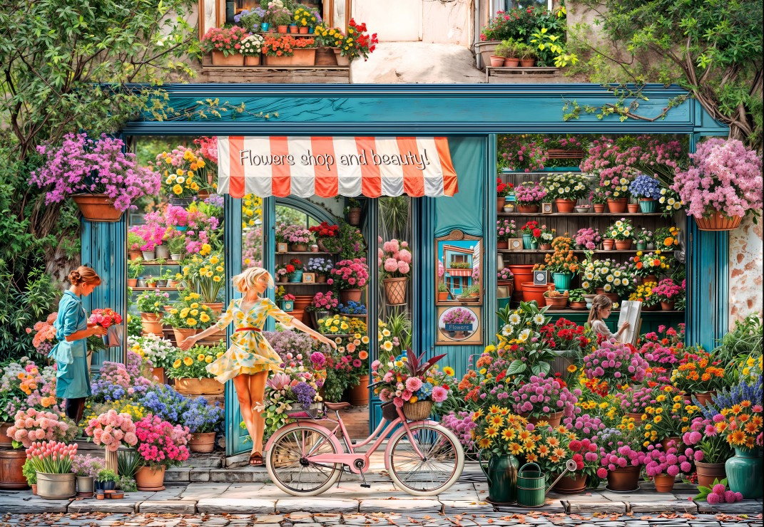 At the Florist's