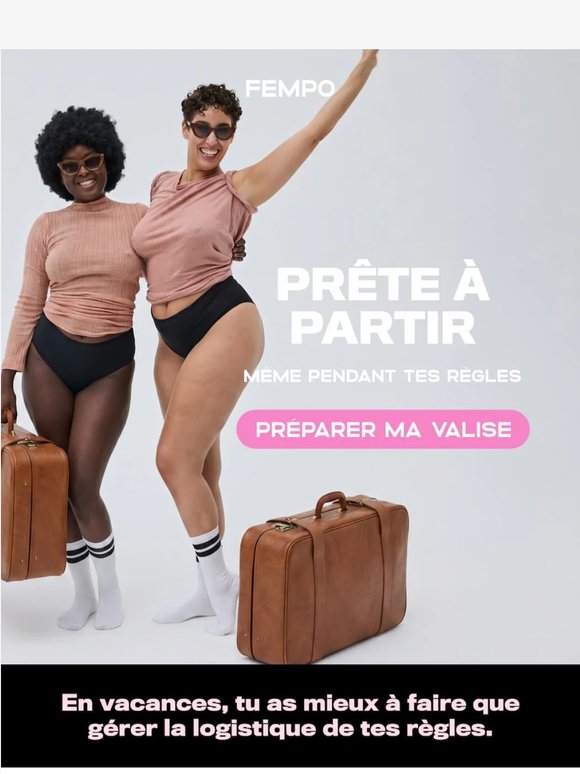 Les essentiels à glisser dans ta valise cet été ! 😎