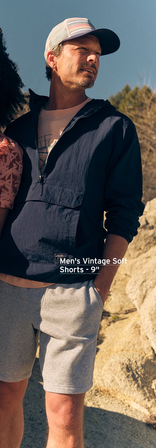 Men's Vintage Soft Shorts - 9"