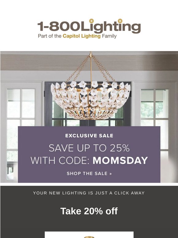 Ready for this? Open for 20% off