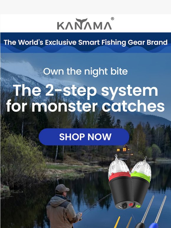 Night Fishing? You Need These 2 Tools 🌙