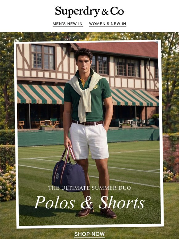 The Ultimate Duo: Polos and Shorts