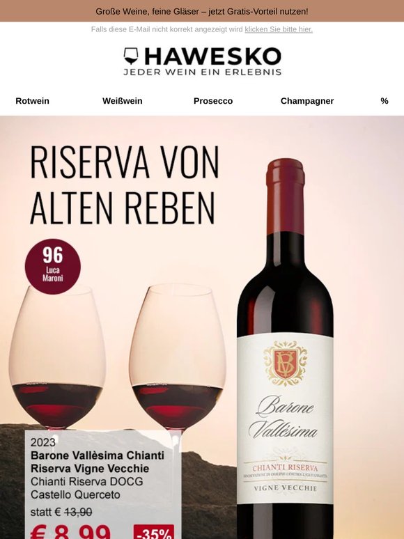 Chianti & Grauburgunder zur Genuss-Saison