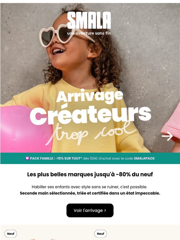 🦖 Arrivage créateurs spécial été