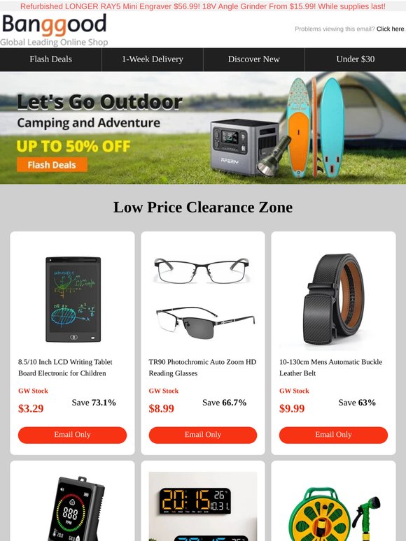 🔥 Massive May Clearance: From just $3.29!